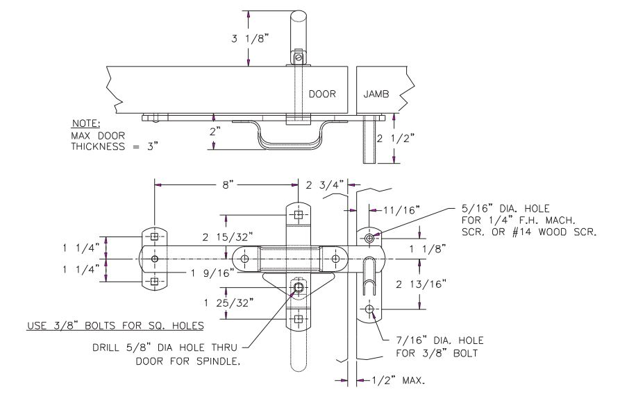 125 Door Latch