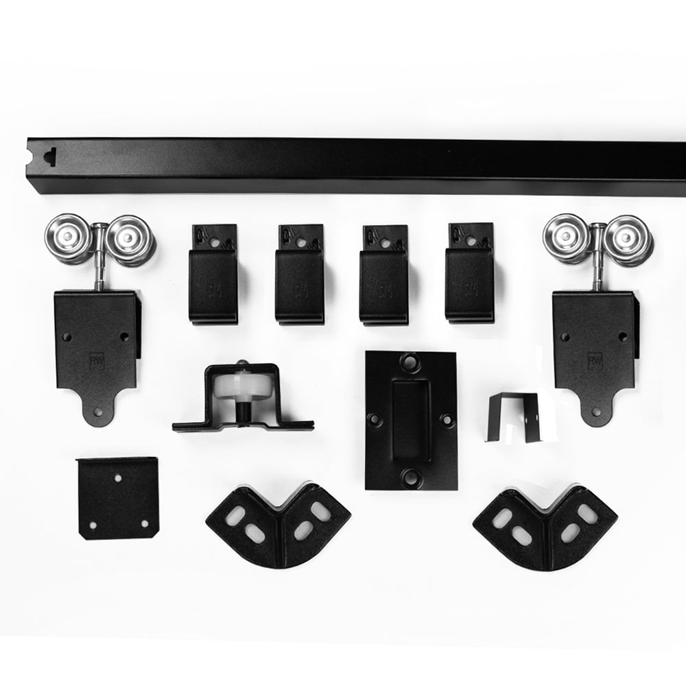 Box Track Hardware Kit - 400lb Single Door