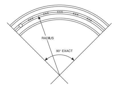 2035 Tuff Track Horizontal Curve 90 Degree Track